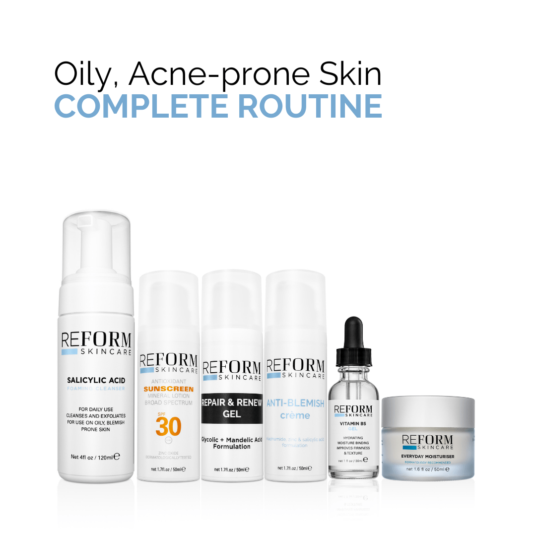 Oily, Acne Prone Skin | Complete Routine